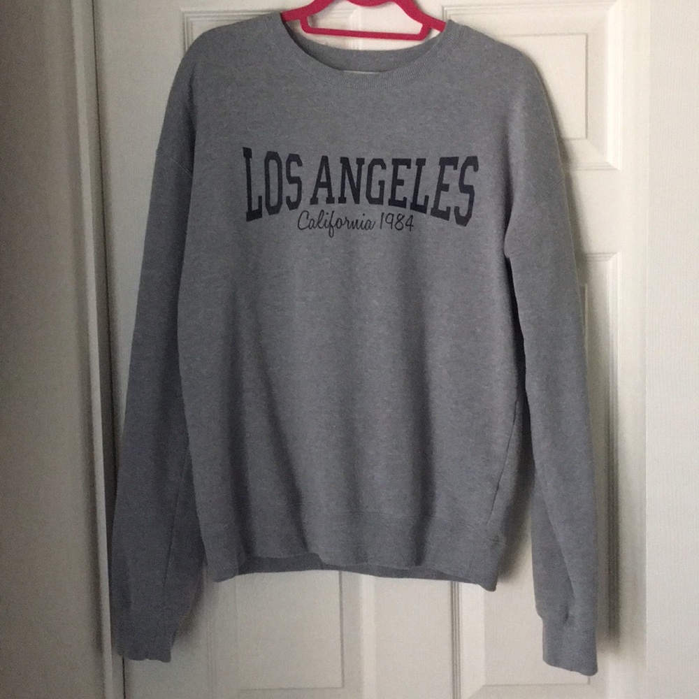 Grey and Navy pull over